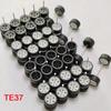 20Sets 1/64 Alloy Car Model Wheels TE37 Mini Wheel with Textured Tire Tyres Spare Parts Diameter 11mm