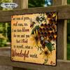 Vintage Metal Tin Sign X Rustic Louis Prima Song Lyric Wall Art for Garden Outdoor Decor Music Lover Gift