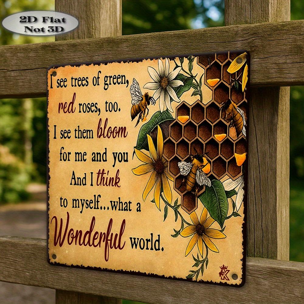Vintage Metal Tin Sign X Rustic Louis Prima Song Lyric Wall Art for Garden Outdoor Decor Music Lover Gift