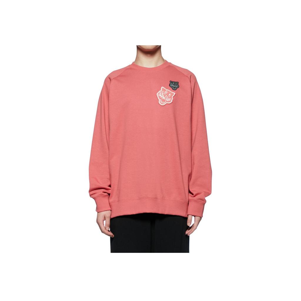 Onitsuka Tiger Sweat Top Round Neck Raglan Printed Long Sleeve Sweatshirt Unisex tops Pink 2183B248-700