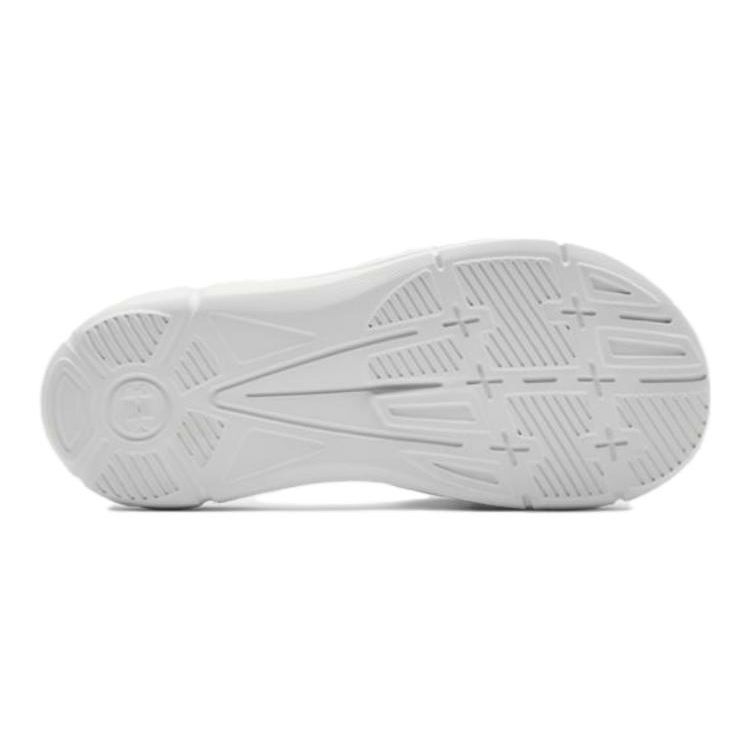 Under Armour Non-Slip Kids Slippers Kids Footwear White Green 3021319-101