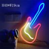 Guitar Light LED Light 3D Neon Sign Decor Light Art Neon Sign for Home Decoration House Rock Bar Pub Hotel Beach Party Usb Lamp