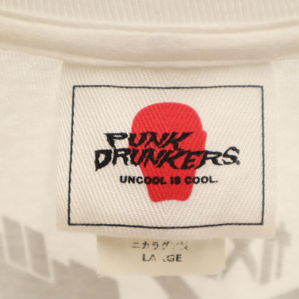PUNK DRUNKERS Commemorating the 20th anniversary of the Heisei Kamen Rider series Long sleeve T-shirt Men's Used