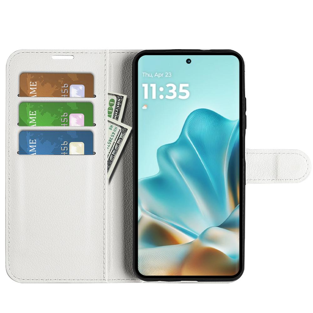 For Motorola Edge 60 Fusion 5G Case Litchi Texture Shockproof Leather Wallet Phone Cover