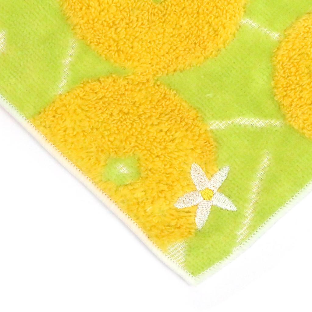 Imabari Towel Iyokan Fluffy Handkerchief Made In Highly Absorbent - Towel, Japan, (Yellow)