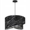 CEILING HANGING LAMP, SILVER MARBLE LAMPSHADE