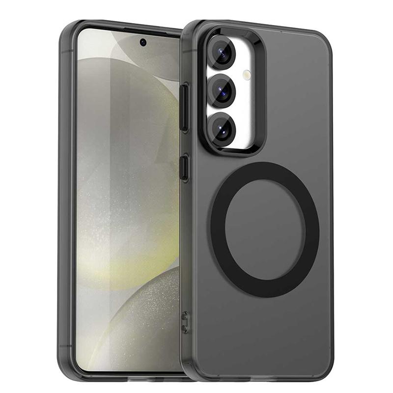 

For Samsung Galaxy S25 Plus Case Magsafe Wireless Charging Cover Samsung Galaxy S25 Plus S25 Ultra Case Matte TPU Phone Bumper For Galaxy S25