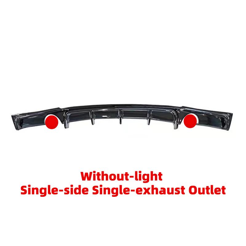 Rear Lip Diffuser For BMW 3 Series F30 MT MP 2013-2019 Car Rear Bumper Spoiler Diffuser Lip with/without Brake Light Body Kits 1-1 without