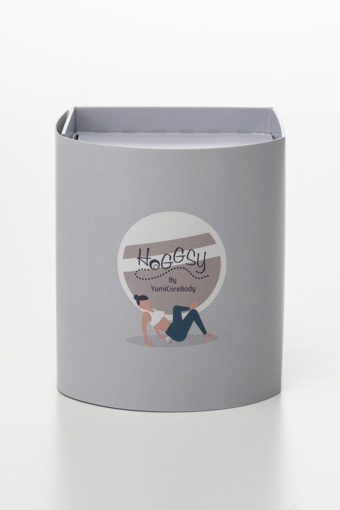 Hoggsy (Greige) [Produced by Yumico] Myofascial Release Ball/Relieves Stiffness In the Buttocks, Lower Back, and Pectoralis Minor Muscles