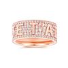 APM Monaco ring JE T'AIME Ik hou van jou Geheime Woorden Elegante, Romantische, Elegante, Verfijnde, Sprankelende en Schitterende Ring, Dezelfde Stijl voor Mannen P21271OX