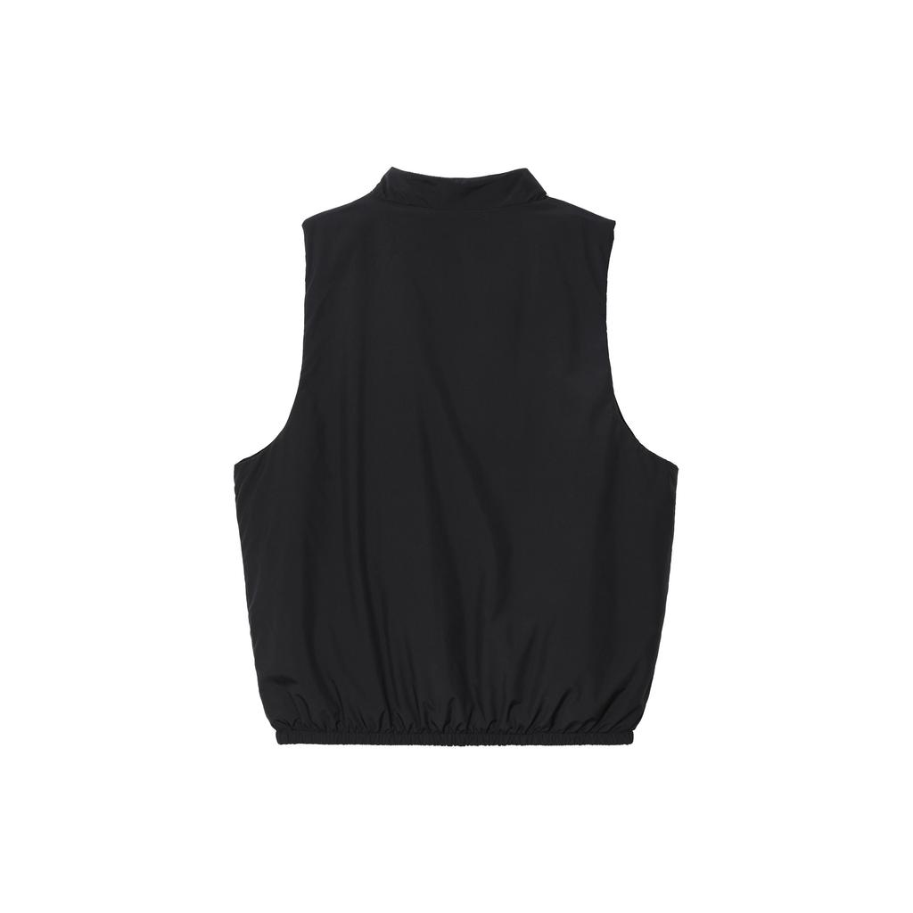 Nike Therma-FIT Club Solid Letter Logo Print Zip Cotton Vest Men Vest Black DX0677-010