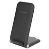 Upgraded Fast Wireless Charger Foldable Wireless Charging Stand QI Certified Wireless Charger Black