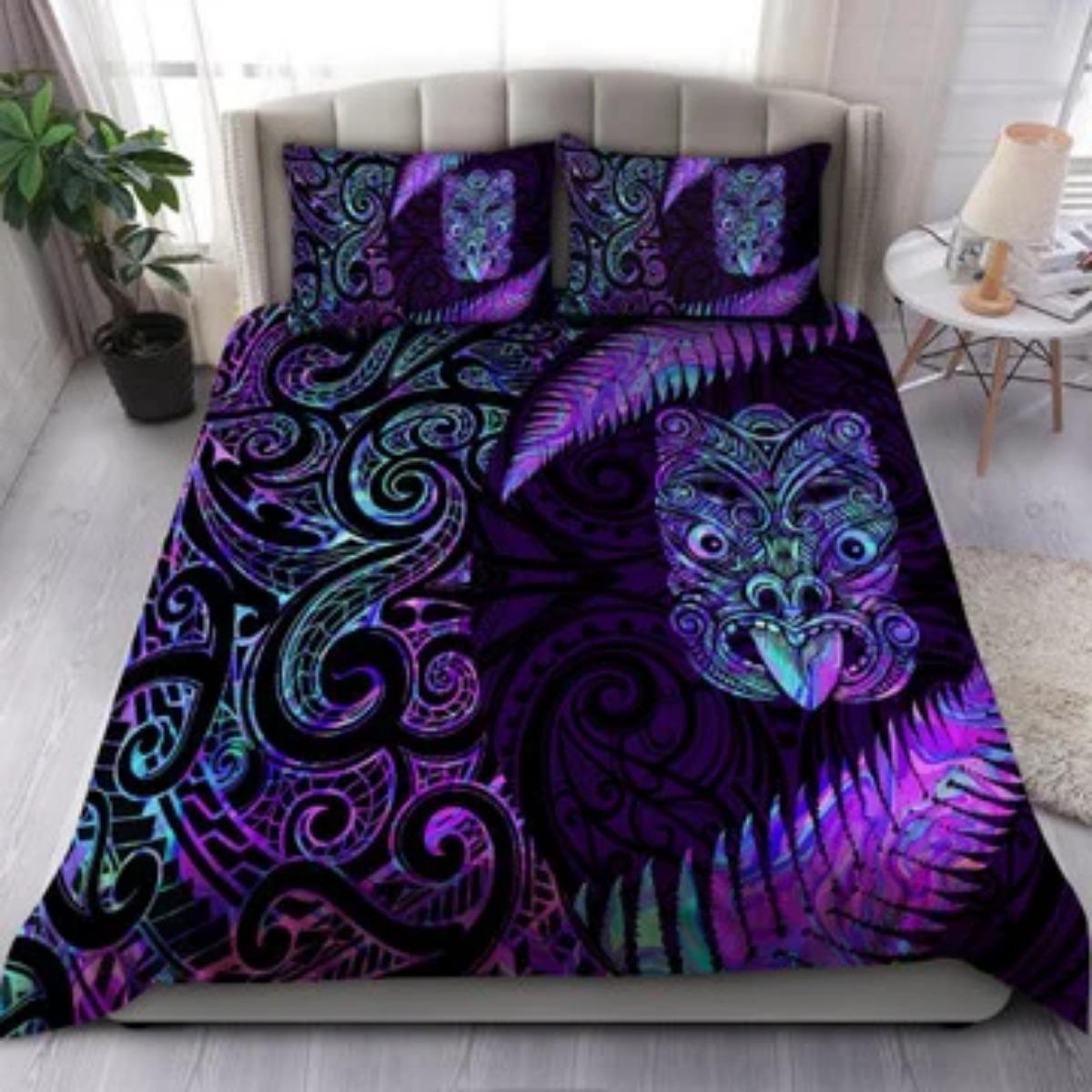 

Комплект пододеяльников Aotearoa, Новая Зеландия, маори, Manaia, Paua, чехол для постельного белья, наволочка Double 200x200cm