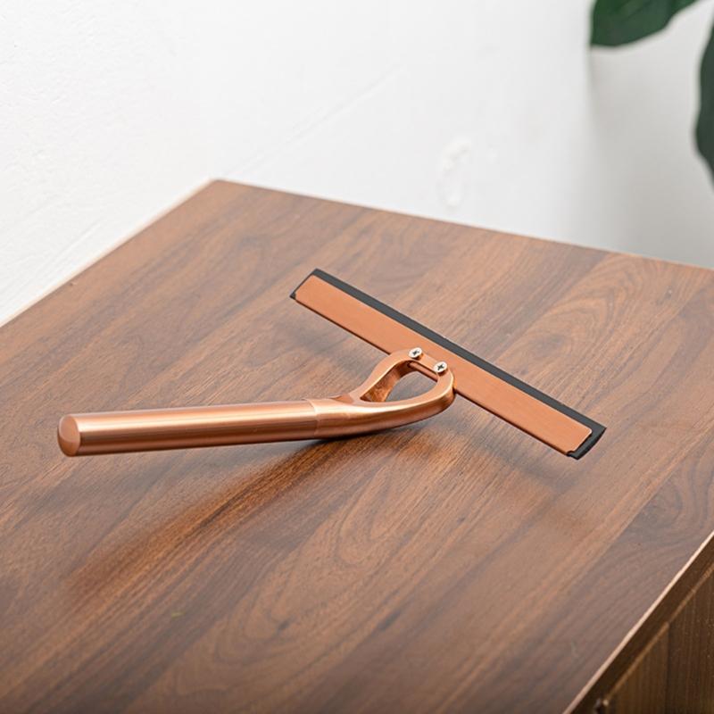 Mehrzweck Edelstahl Abzieher Schaber Kombi zur Reinigung auf Glasoberflächen in Badezimmer Küche Autofenster