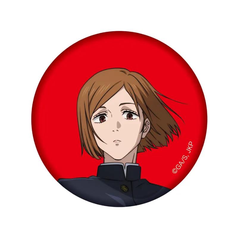 Anime Jujutsu Kaisen Gojo Satoru Tinplate Brooch Pins, Figure Icon Badge, Handmade Brooches, Breastpin for Backpack Clothes