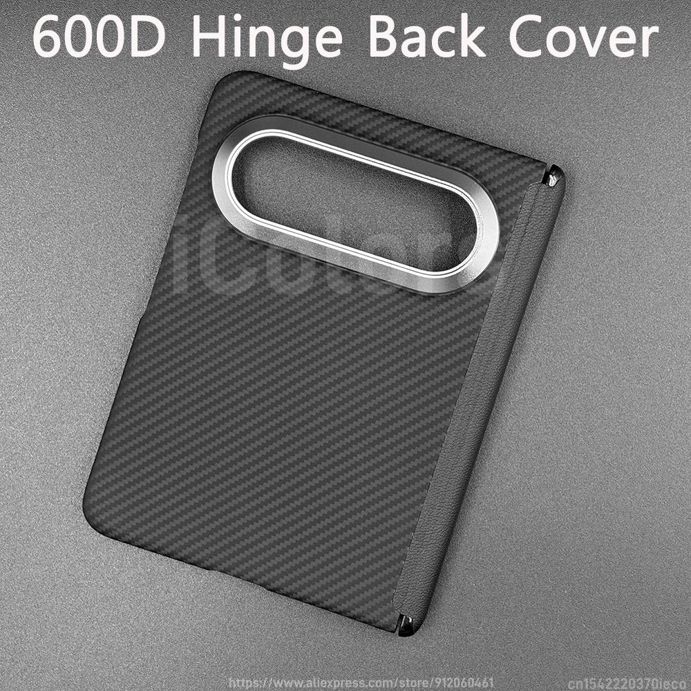 Hinge Case for Huawei Pura X Max Aramid Carbon Fiber Case Magnetic MagSafe Compatible Ultra Slim Armor Protective Cover