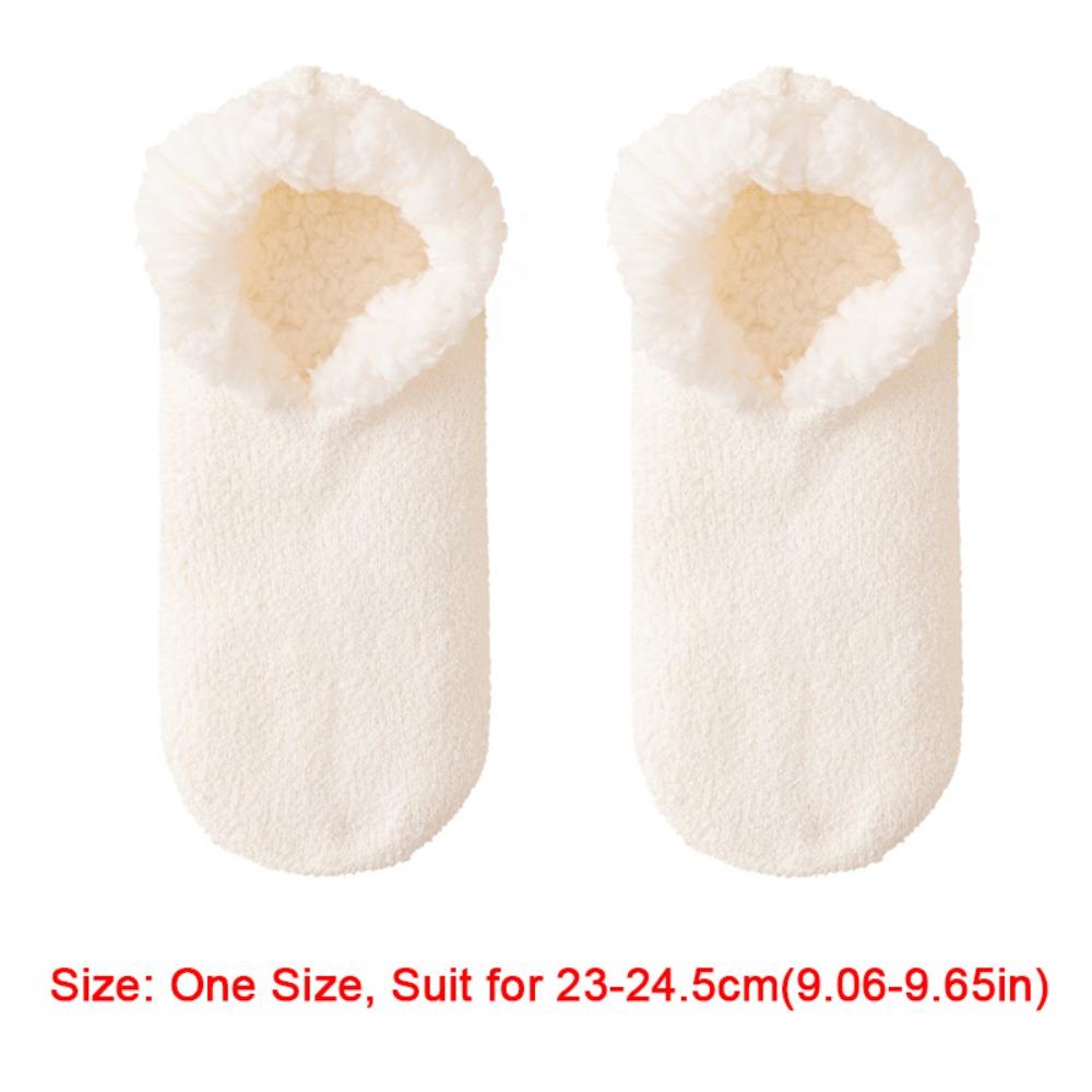 Soft Floor Socks Thickened Slipper Socks New Thermal Socks  Home