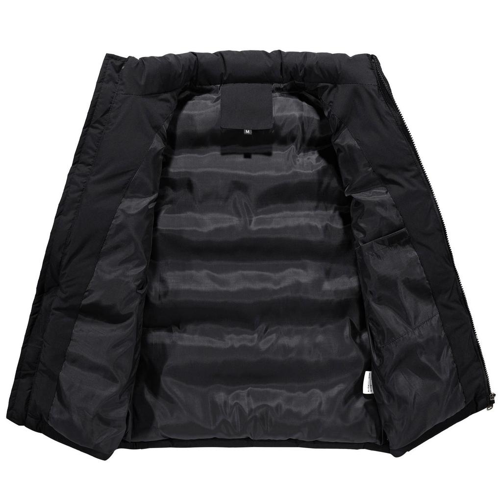 Men's /Winter Fashion Solid Colour Warm Down Cotton Zip Vest