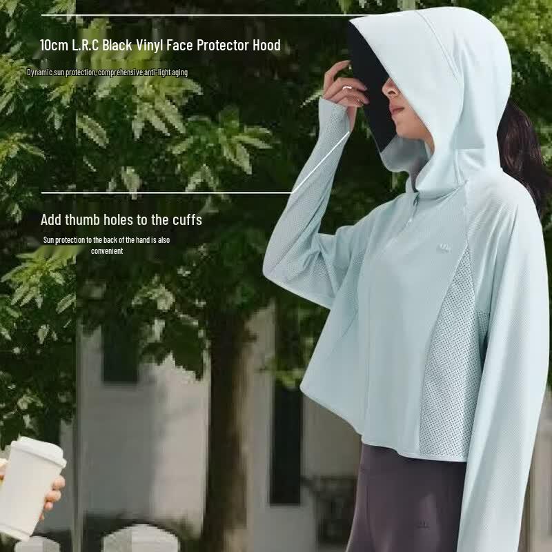 Beneath Women s Lightweight Hooded Sun Protection Shawl XXL