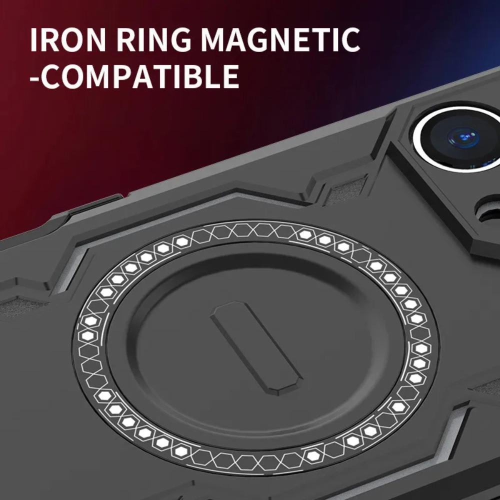 Kylflänsring Magnetiskt Fodral för Samsung Galaxy S26 Ultra S25Edge S24 S23 Plus Stöttåligt Otter Box Armor Lins Skyddande Fodral