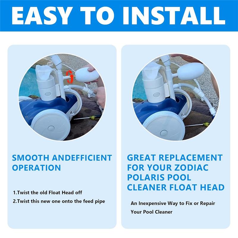 

ABJI-Pool Cleaner Head Float A20 Pool Cleaner Ballast Float For Zodiac Pool Cleaner Parts