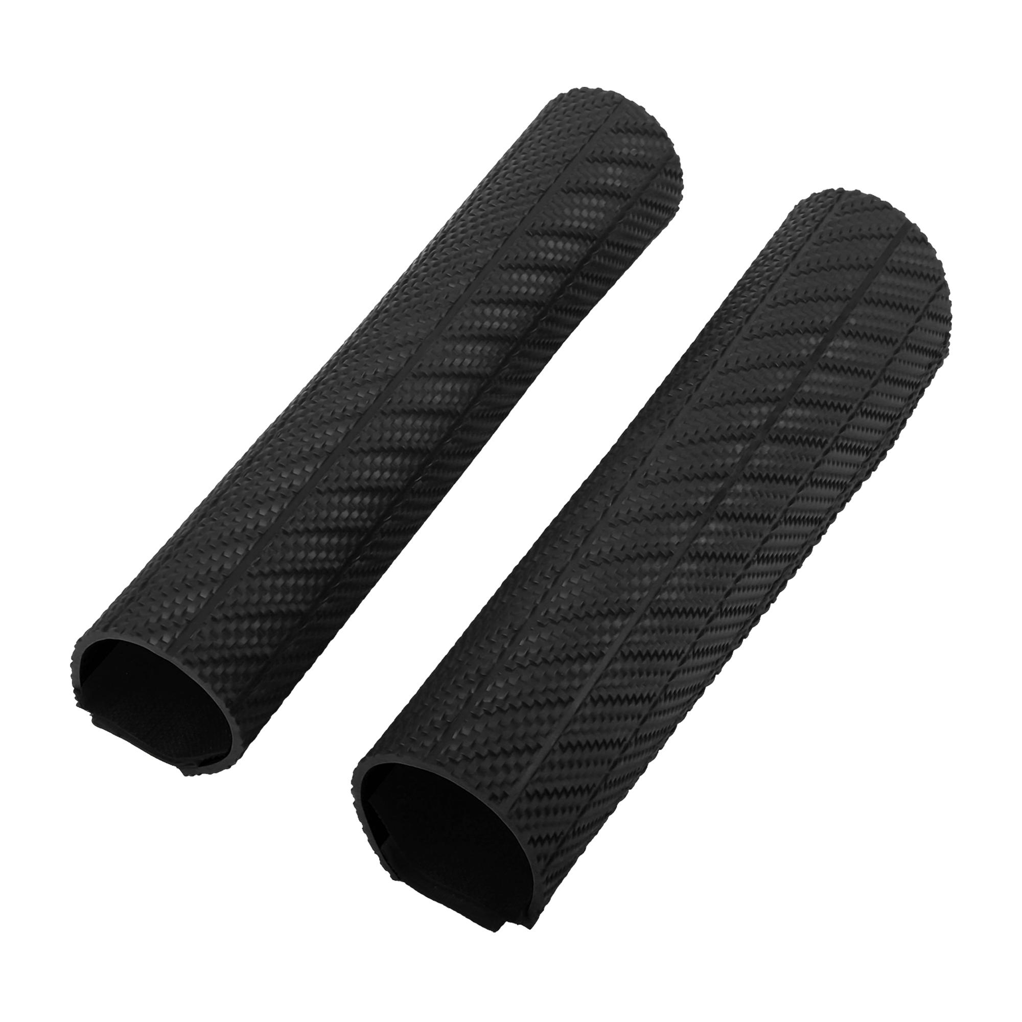 Universal Motocross Front Fork Shock Absorber Protective Cover Motorcycle Adjustable Protective Cover For Yamaha Kawasaki KTM чёрный