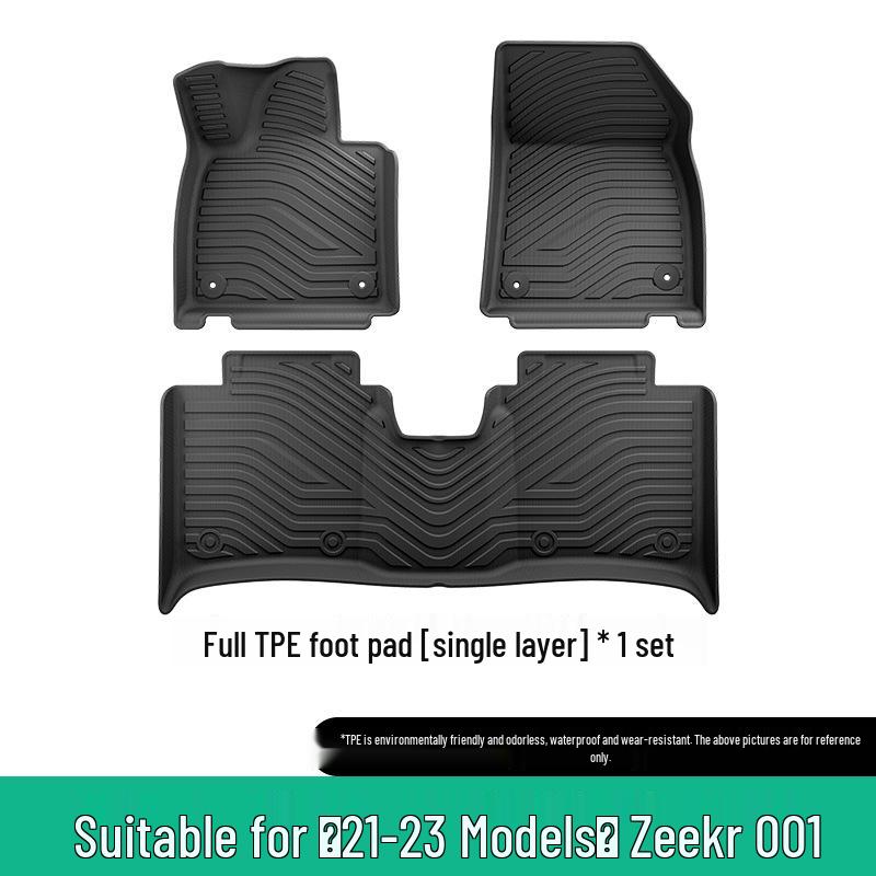 Zeekr 001 2021-2026 Custom TPE Floor, Trunk, and Seat Back Mats
