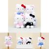 Adorable Plush Hello Kitty Keychain 13cm Cute Cat Backpack Accessory For Girls