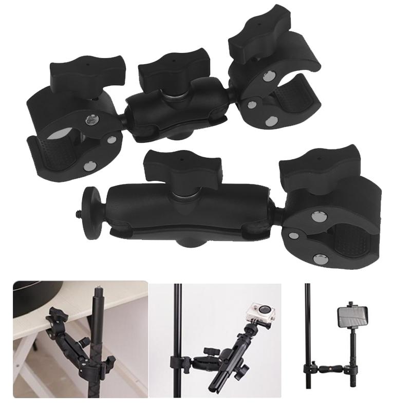 1 Piece Bike Motorcycle Handlebar Support Bracket Camera Super Clamp Mount Holder For Go Pro 13 12 11 Insta360 X3 X4 Dji Parts