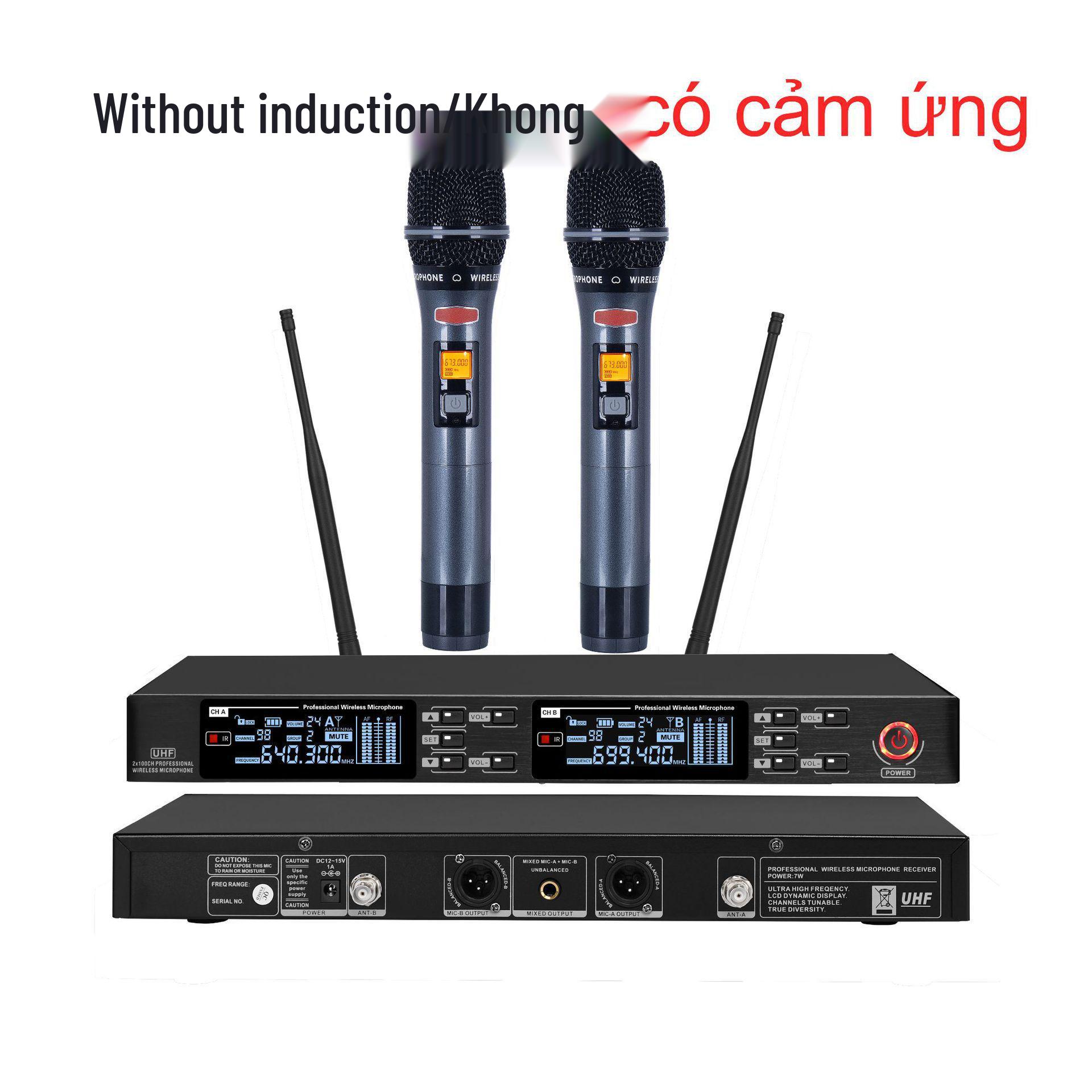 

KTV U-band High-End Wireless Lavalier & Headset Microphone for Stage & Conference EU plug