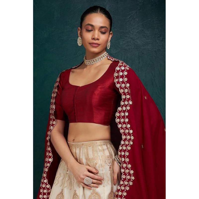 Soch Womens Art Silk Princessline Cut