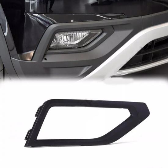 Pair Black Front Bumper Grille Fog Light Grille Replacement For VW Atlas 2018-19