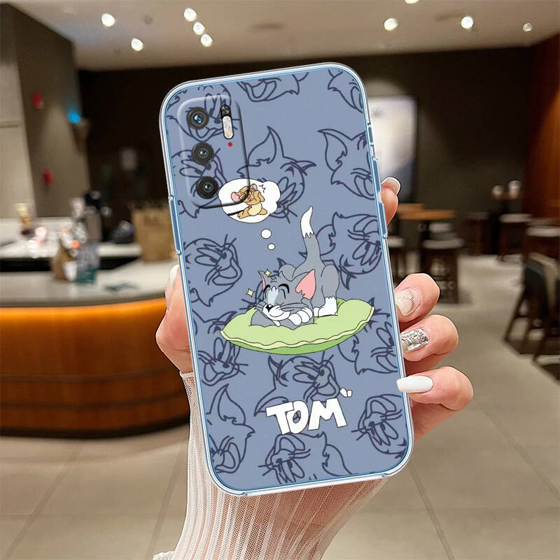 Cute Tom and Jerry Phone Case for Motorola Edge 20 30 S30 40 50 Fusion Lite Plus Pro Ultra Neo One Action Zoom Hyper Power Macro Vision