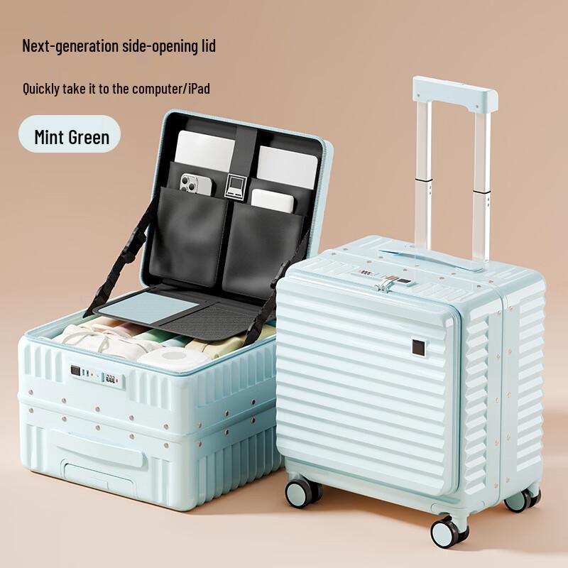 Li Shen Hardshell Zipper Suitcase