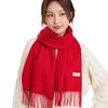 Yuxiaoduo Pure Wool Long Scarf & Shawl