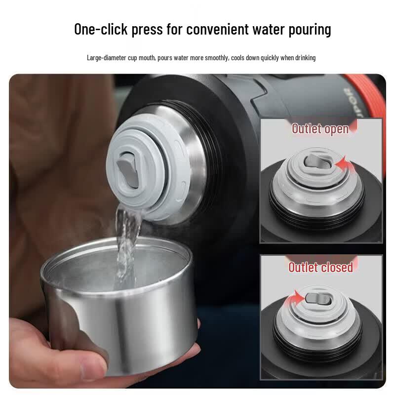 SUPOR 3.0L 304 Stainless Steel Travel Thermos