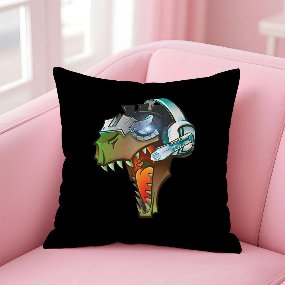 Survival Game Logo AArk Survival Evolved Cushion Cover Pillowcase Short Plush Invisible zipper Room Sofa Cushion Cover