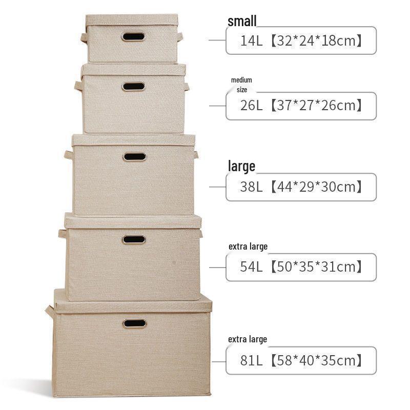 Extra Large Moisture-Proof Storage Box for Clothes and Bedding - Thick, Mildew-Resistant, High Capacity Organizer