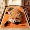 Pet Themed Animal Shaped Carpet 3D Printed Diatom Mud Mat Cat-Shaped Area Rug  Home Floor Decor