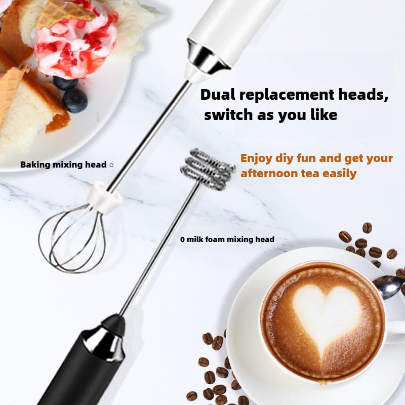 Egg Beater, Milk Frother, Mixer, Electric, Baking Cream Beater, Coffee Frother, Handheld Electric.