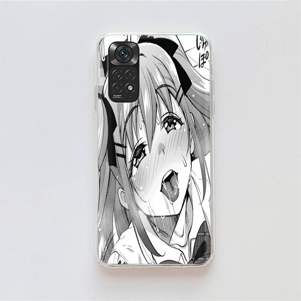 DT16 Girl Comics Case for Samsung A04 A14 A23 A34 A54 M23 M33 M52 M53 Realme 10 9 C30S C35 C55 VIVO Y02S Y21 Y33S Y51 X80 Pro Clear Cover