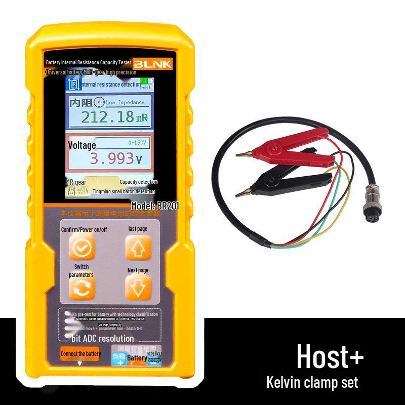High-Precision Internal Resistance Tester for Ternary Lithium, Storage Batteries, and 18650 Cells
