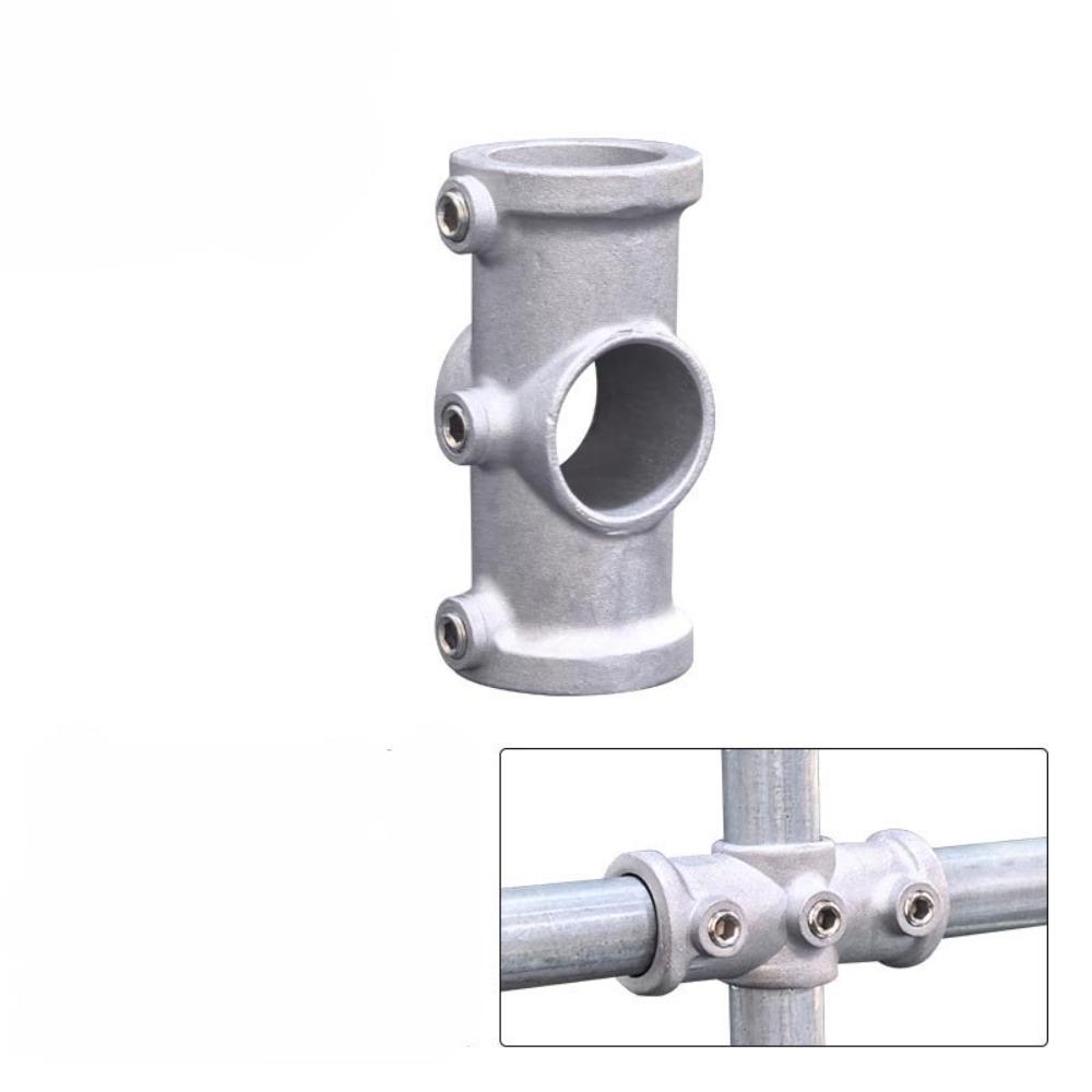 1\2''/3\4"/1'' Frame Fasteners Fixed Buckle Circular Pipe Connector Steel Tube Shelf