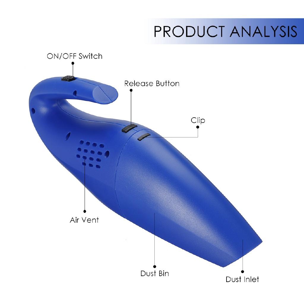 120W El Tipi Kablosuz Elektrikli Süpürge Ev Araba Islak Kuru Çift Kullanım Yüksek Güçlü Temizleme Makinesi Alet Uzatma Borusu Yeni