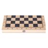 Houten schaakset Internationaal schaakentertainmentspel Schaakset met opvouwbaar bord