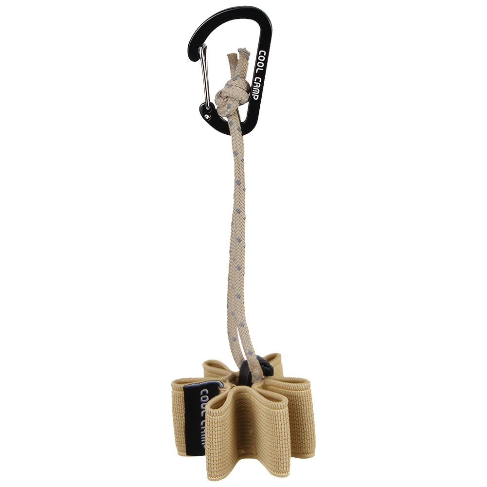 Tira de Armazenamento de Estacas de Chão de 6 Furos Tira de Armazenamento de Estacas de Tenda Retrátil Suporte Multifuncional para Estacas de Barraca para Caminhada Piquenique