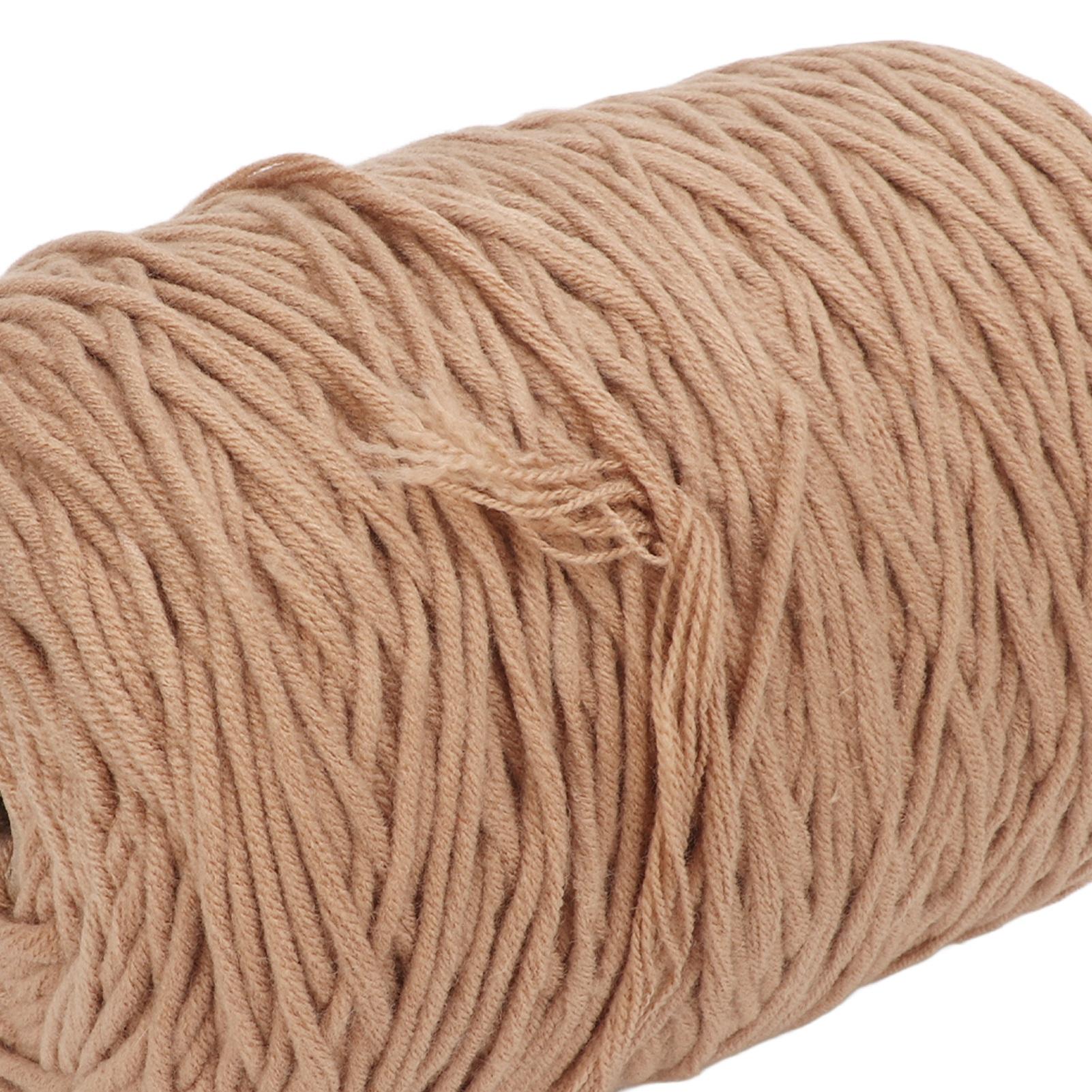 Пряжа для вязания крючком Мягкая Эластичная Удобная Безопасная для кожи Пряжа для вязания крючком и спицами Пряжа для туфтинга для Ковра