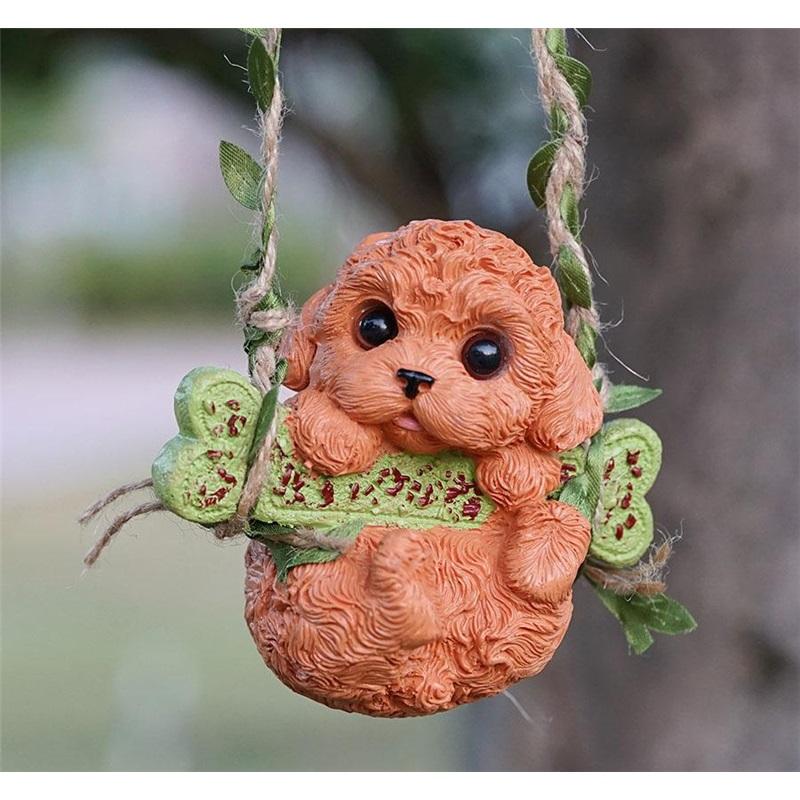 Creative Cute Rabbit Aquascape Resin Craft Accessories