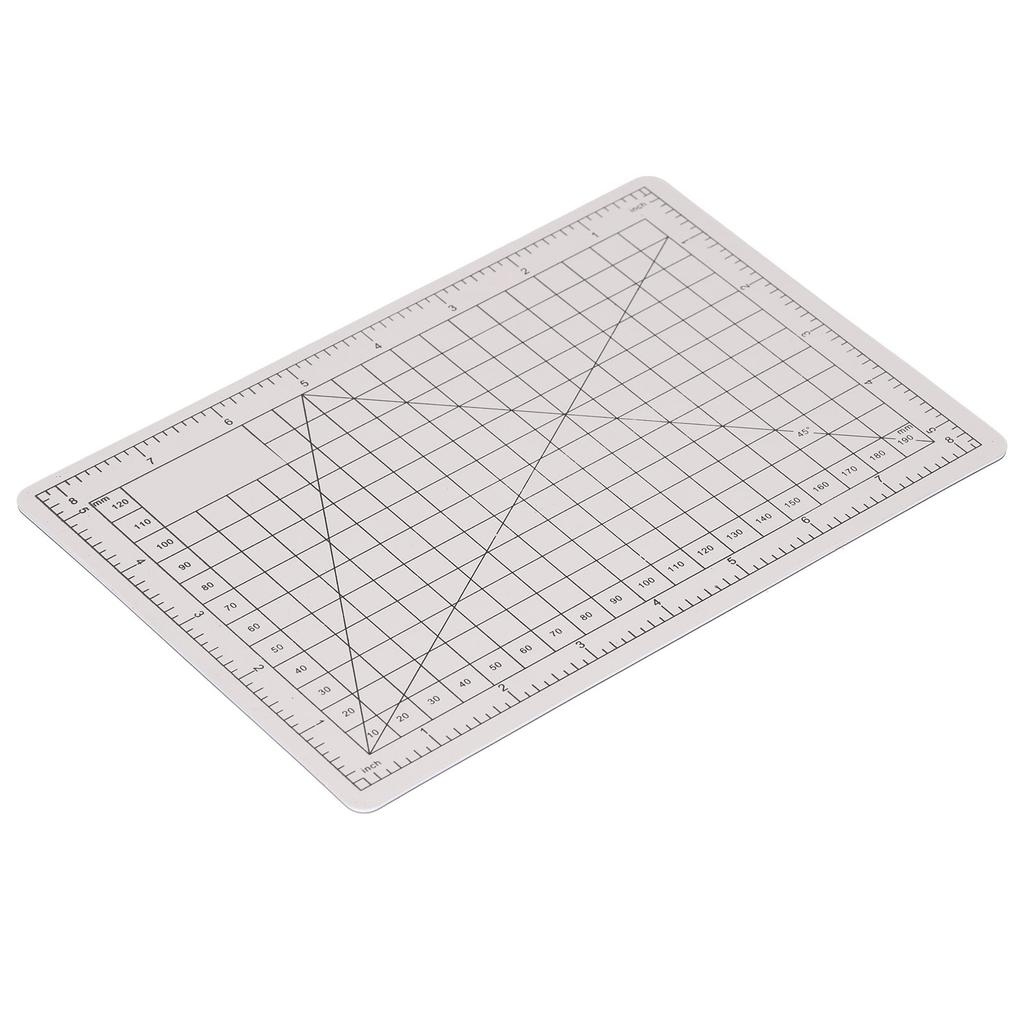 Cutting Mat A5 Engraving Pad Scale Board 2Color DoubleSided DIY Craft Accessories