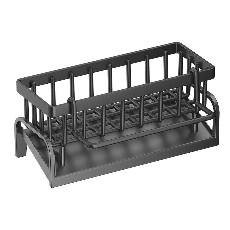 Kitchen Sink Storage Rack - Drain Rack for Detergent, Sponge, and Steel Wire Ball